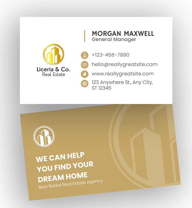 BUSINESS CARD WITH FOIL-500